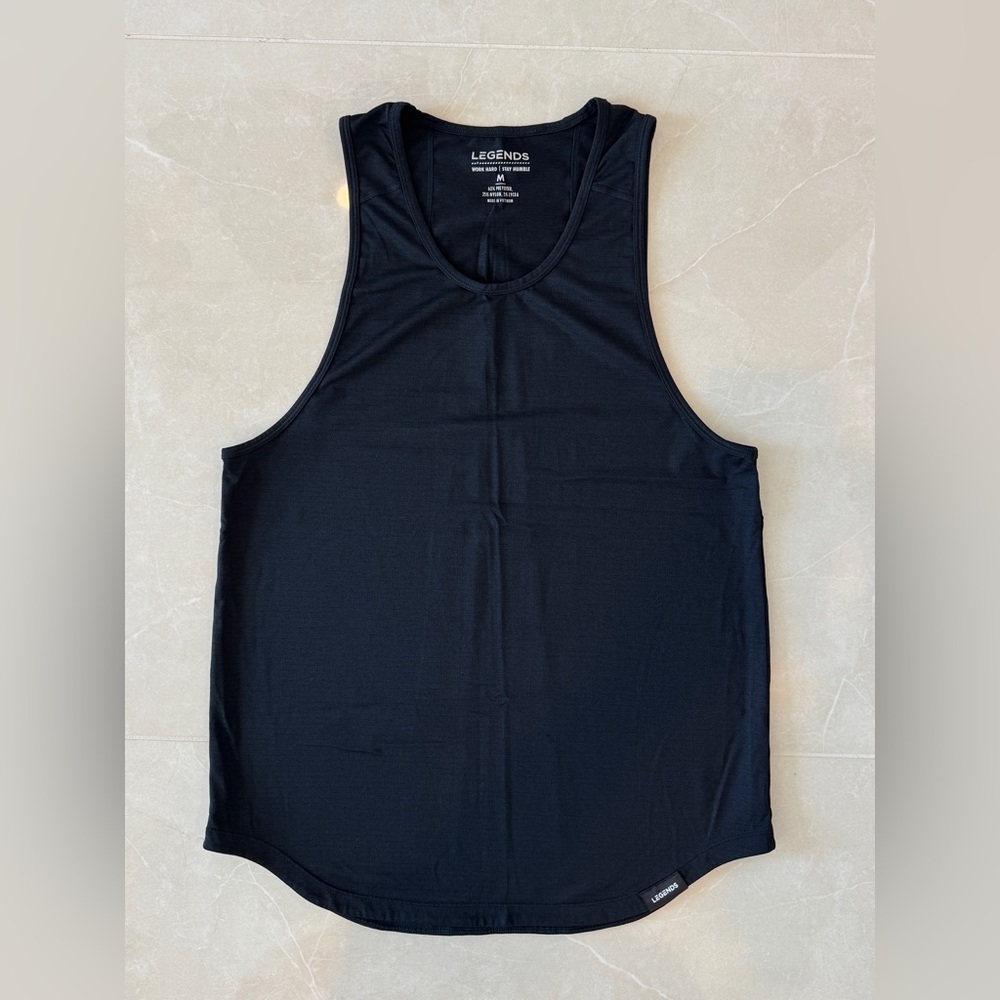 Legends Men's Black Tank Top